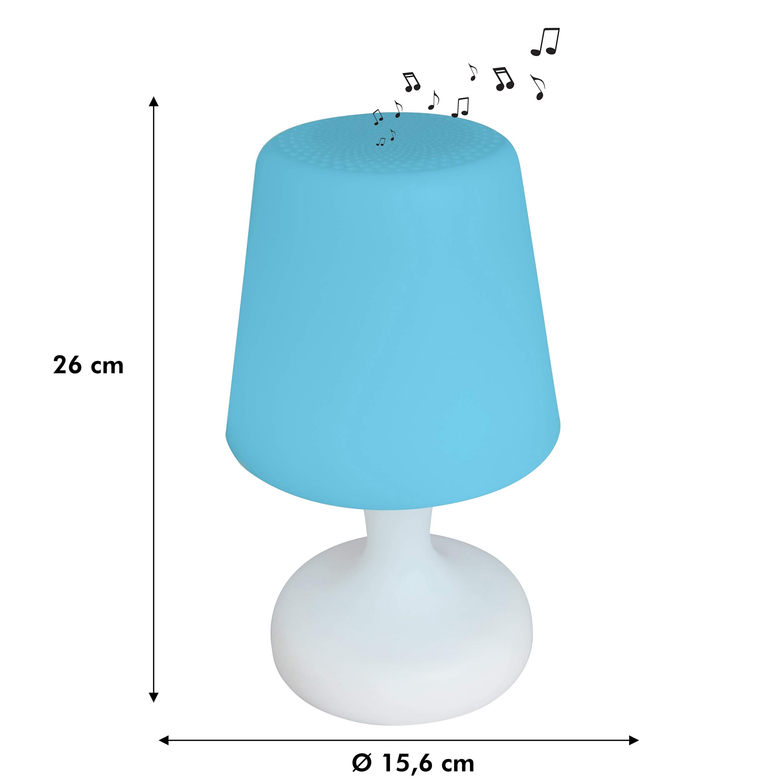 Lexibook, Lámpara LED Decotech con Bluetooth, BTL035