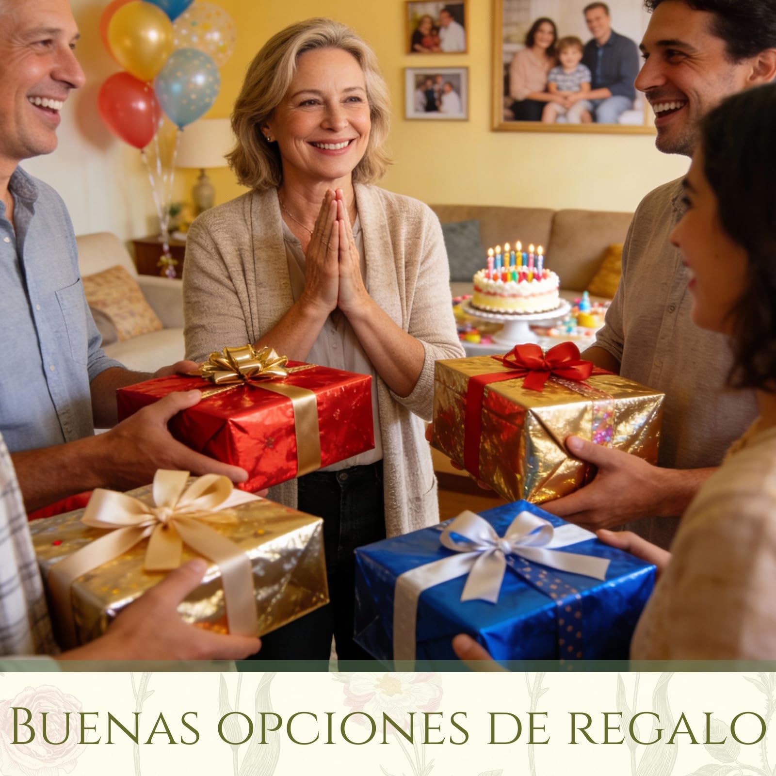 Xuniea Regalo Cumpleaños para Mujer, Bolsa de Maquillaje Arcoíris, Bolsa de Lona, Llavero de Acero Inoxidable, Regalo para Cumpleaños Aniversario Despedida Navidad (50 Años)