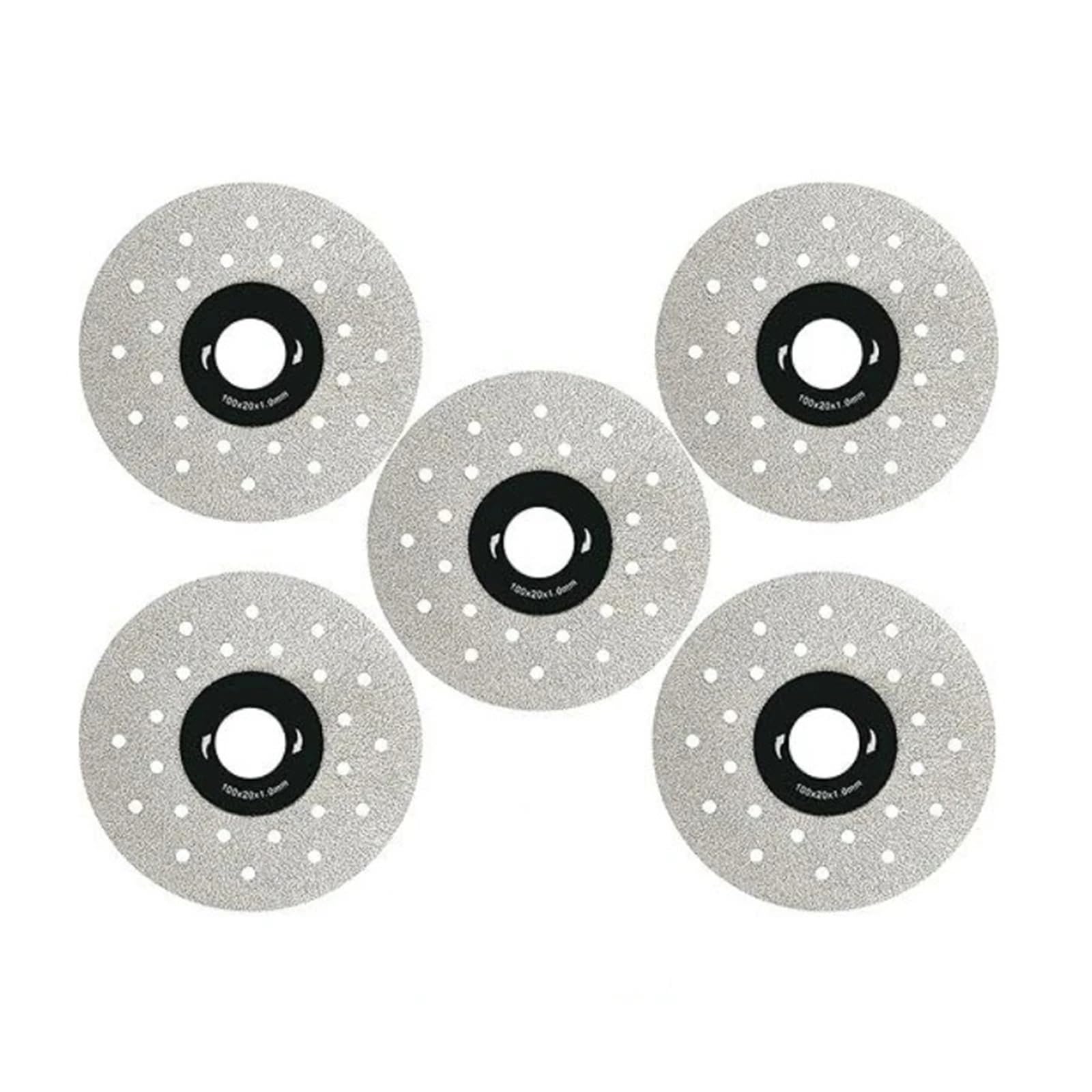 Diamentowe ostrze do cięcia płyt kamiennych 10 szt. 4-calowe porowate poszerzone piły ​​szlifowania płytek Szlifierka kątowa(20pcs)