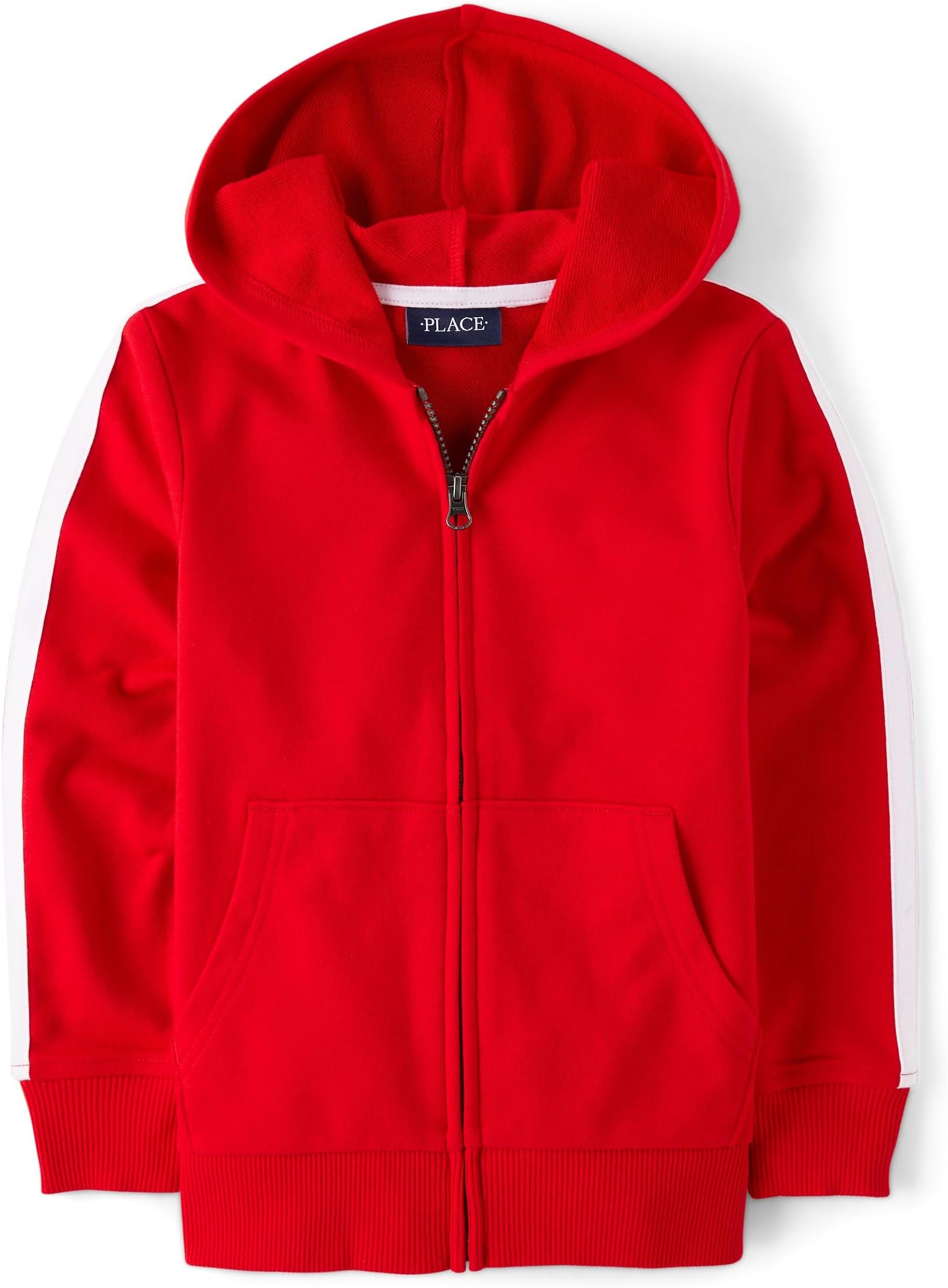 Active Long Sleeve Hooded Full Zip Front Sweatshirt