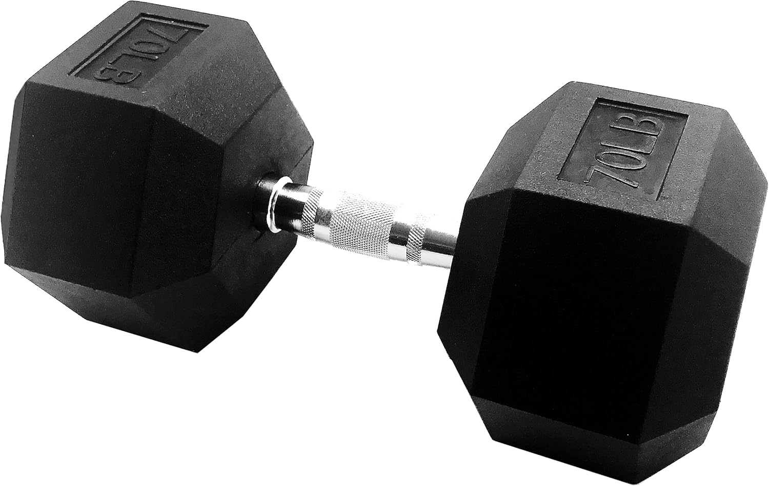 シグネチャー フィットネス プレミアム ラバー エンケース ヘックス ダンベル
