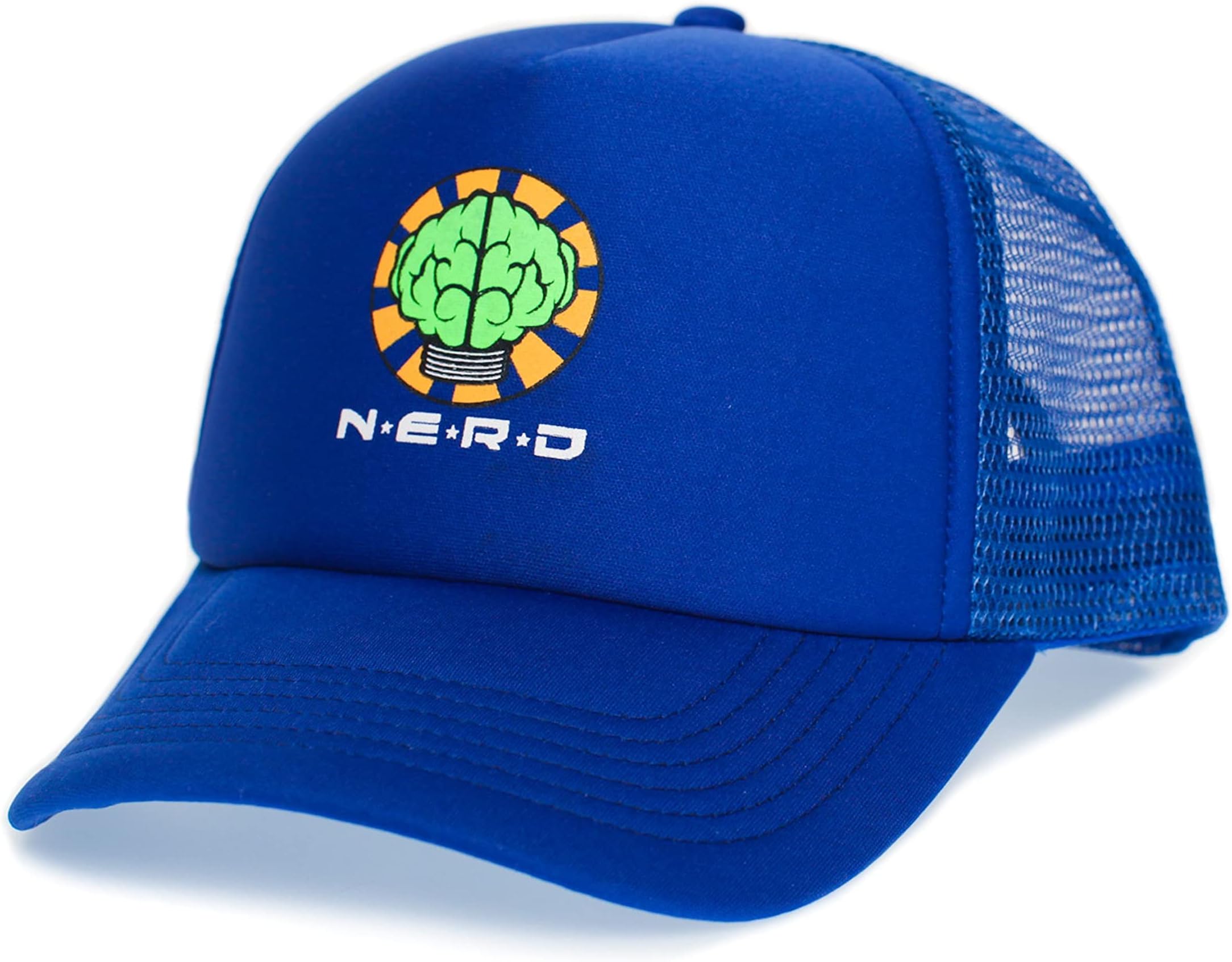 Posse Comitatus Nerd Hat Custom Royal Edition Rare One Size Adult N*E*R*D Cap, Royal Blue