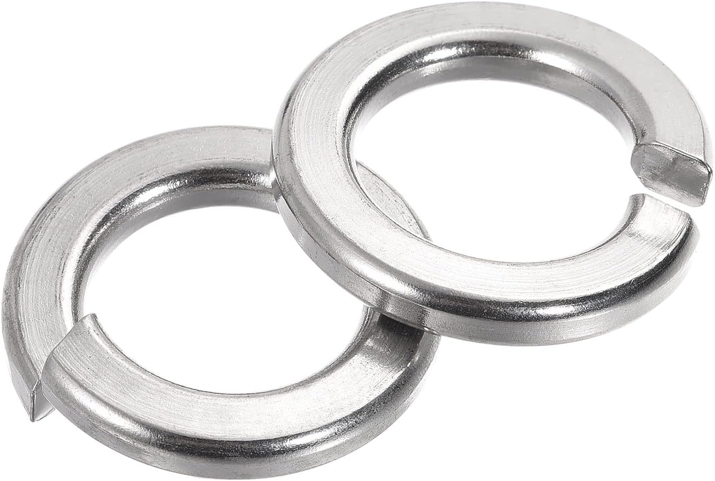 uxcell Split Lock Washer, 7/8-Inch 304 Stainless Steel Spring Lock Washer 25pcs