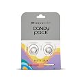 Aquacolor Misty Gray Daily Disposable Candy Pack - 2 Lens Pack, Power(-3)