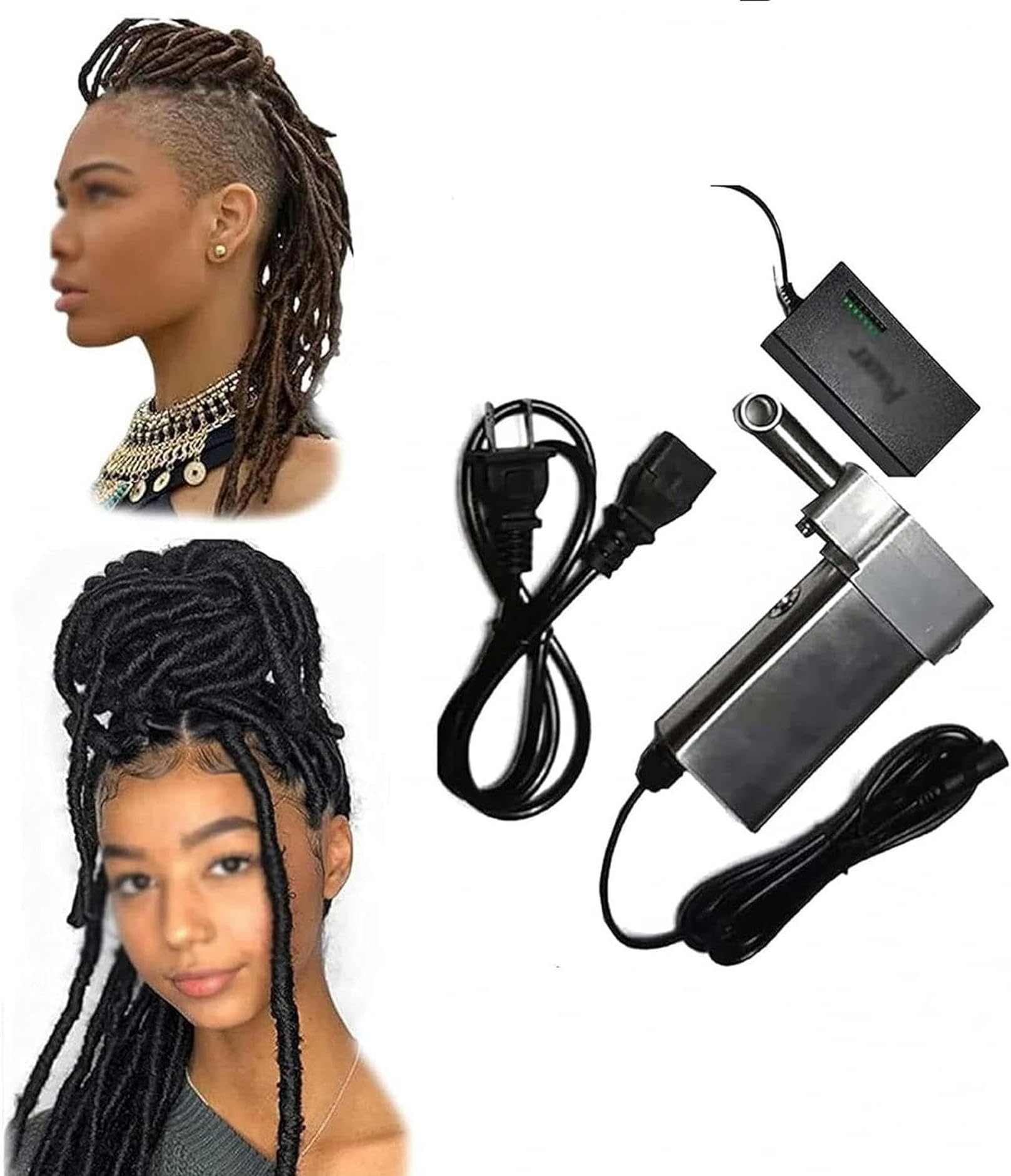 Machine à dreadlocks électrique pour réussir vos tresses et locks sans fatigue
