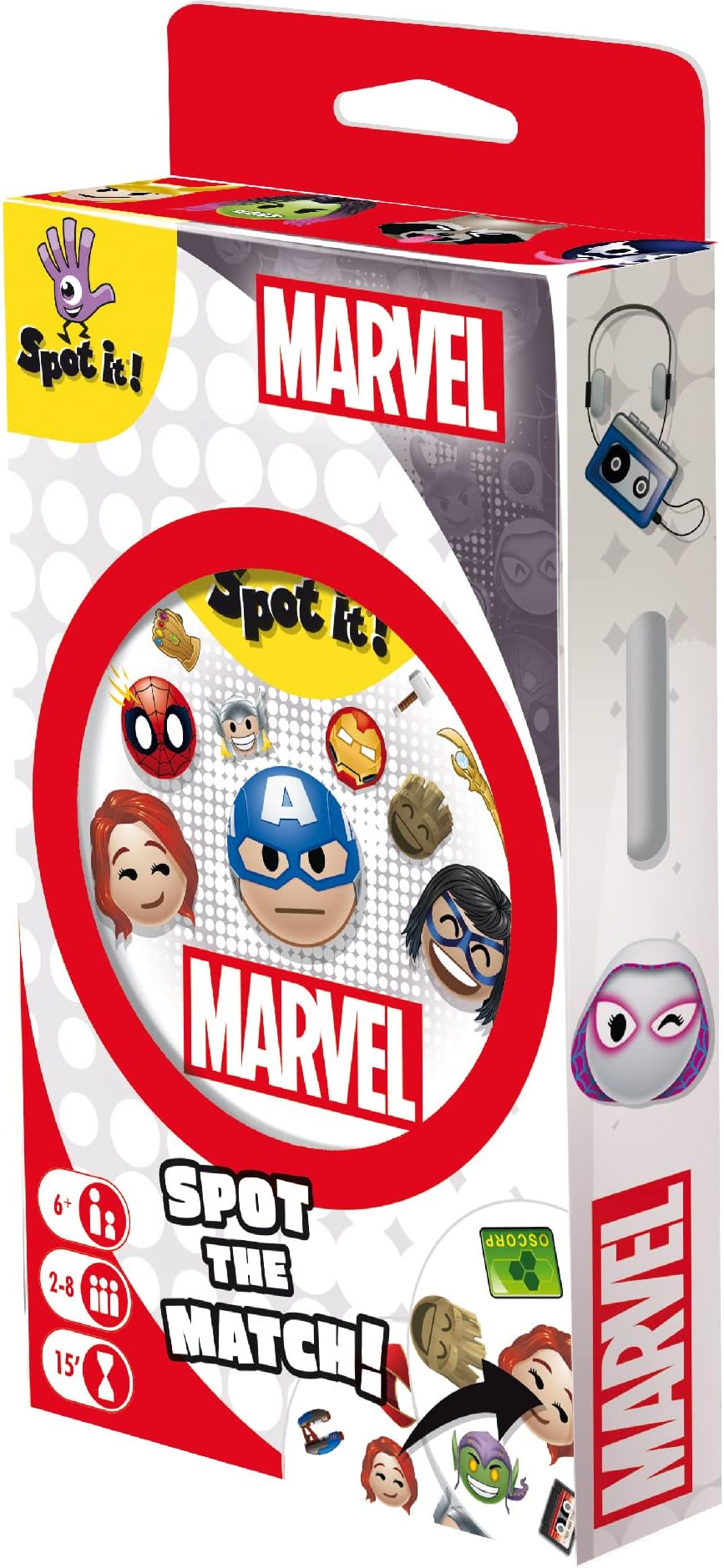 Zygomatic Spot it!: MARVEL (Eco-Blister)