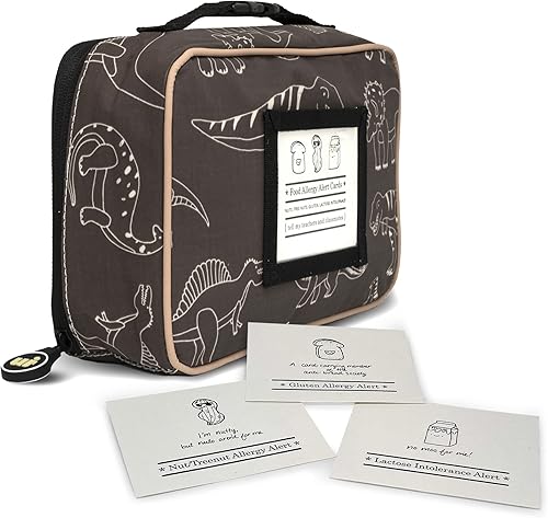 Miniatura 3 de Urban Infant Yummie - Lonchera con aislamiento térmico para niños y niñas, perfecta para guardería, preescolar, viajes, tarjetas de alerta de