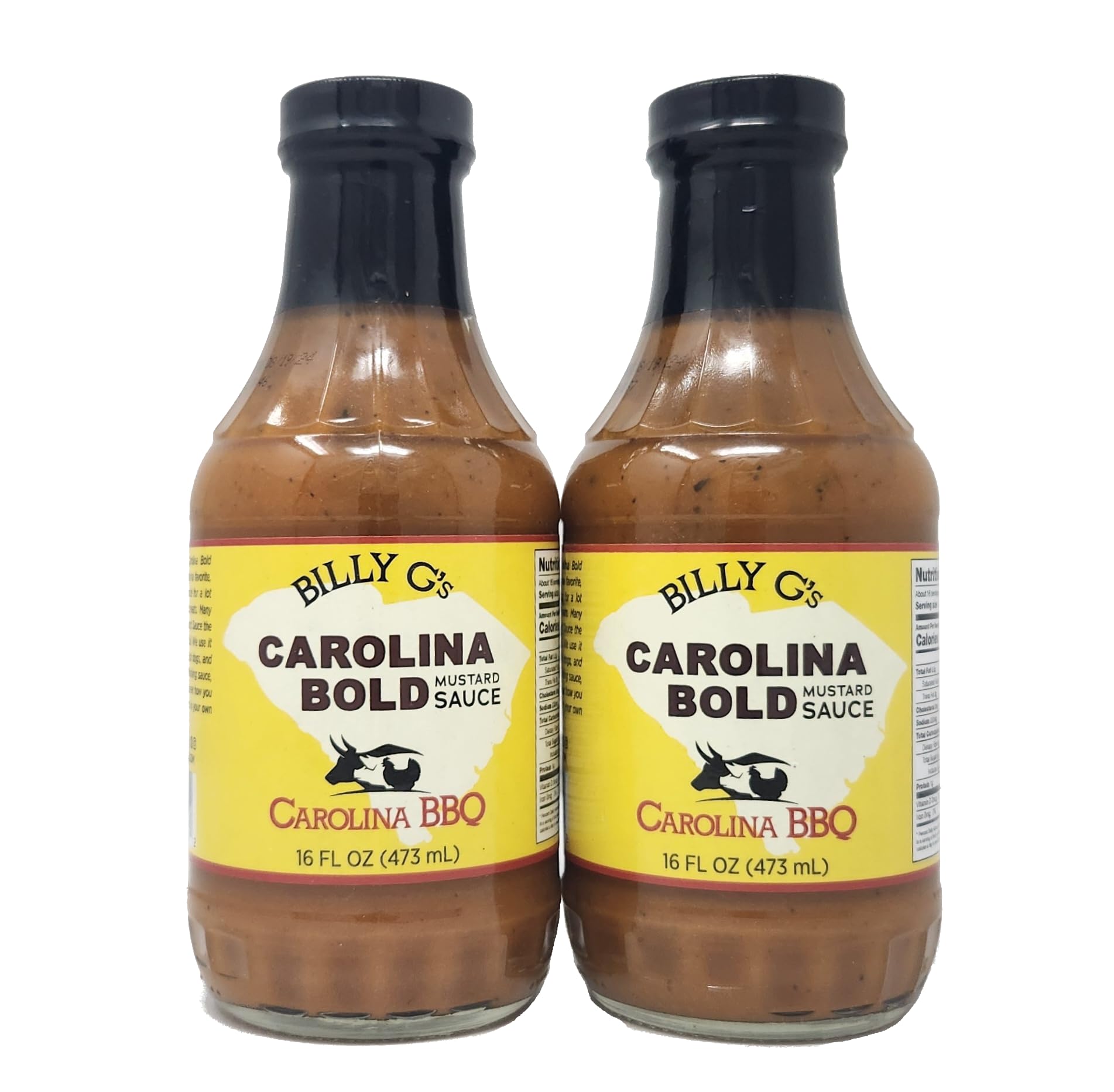 Amazon.com : 2 pack of Billy G's Barbecue Sauce 16oz Bottles