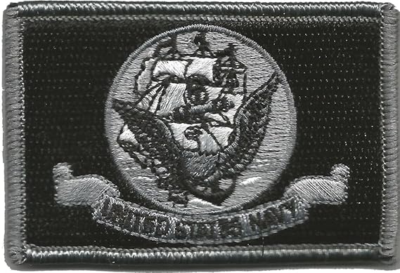 Gadsden and Culpeper Navy Flag Tactical Patch - Military