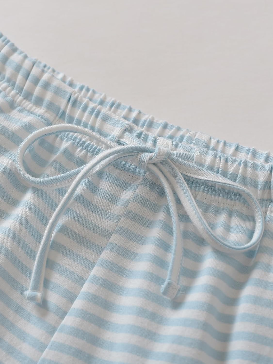 Latuza Women's Petite Pajama Pants Petite Size Cotton Striped Pj Bottoms