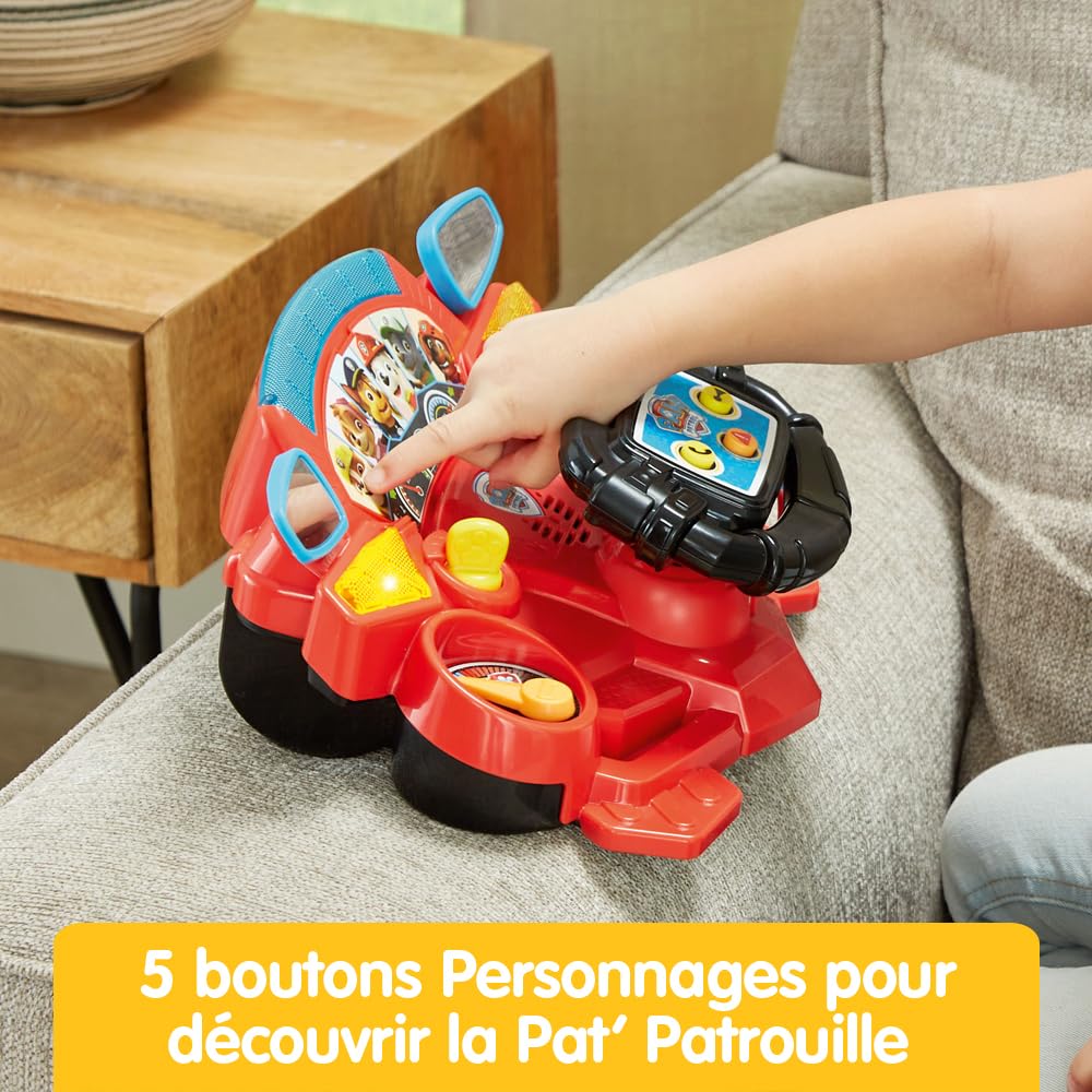 VTech Patrouille Pat Patrulla Canina-Misión Piloto, Color Rojo, tamaño estándar (542705)