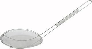 Winco Stainless Steel Strainer, 6-Inch Diameter, Fine Mesh