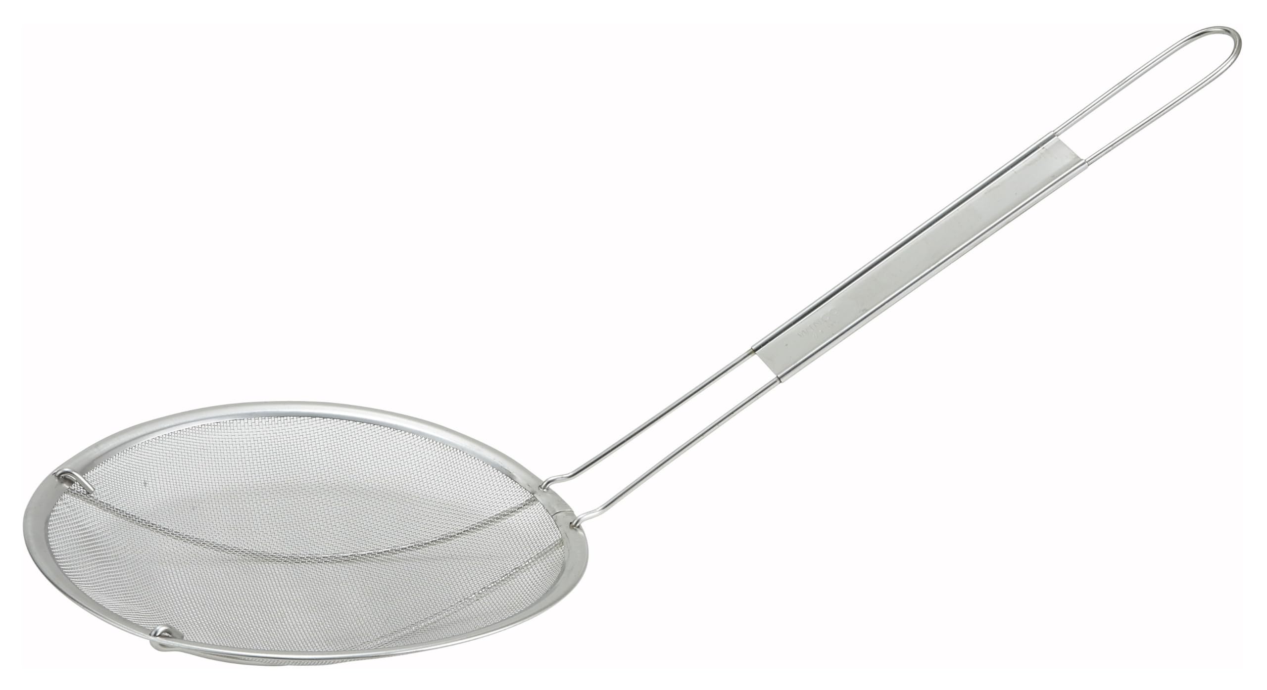 Winco Stainless Steel Strainer, 6-Inch Diameter, Fine Mesh