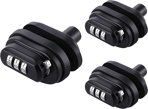 Bloqueo de llave de bloqueo de gatillo MODERNJOE (paquete de 3) - Bloqueo positivo con mecanismo de trinquete ajustable. Se adapta a pistolas,