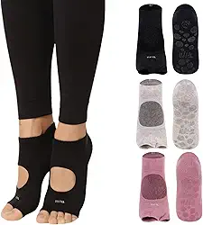 Kit 3 Meia Trifil Sapatilha Pilates Antiderrapante Atoalhada Feminina Adulto