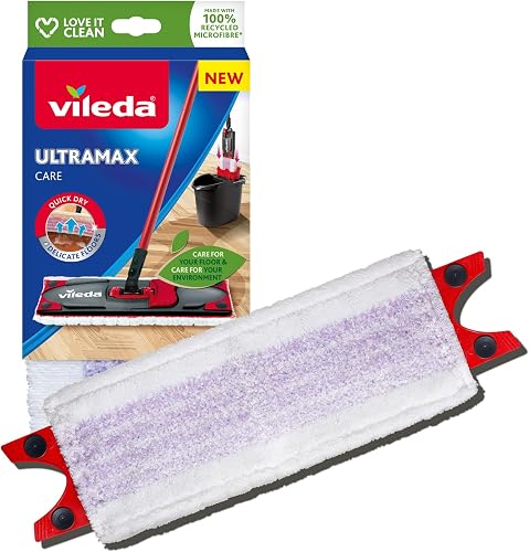 Vileda Ultramax Care Refill, Pack of 1, for Delicate Floo…
