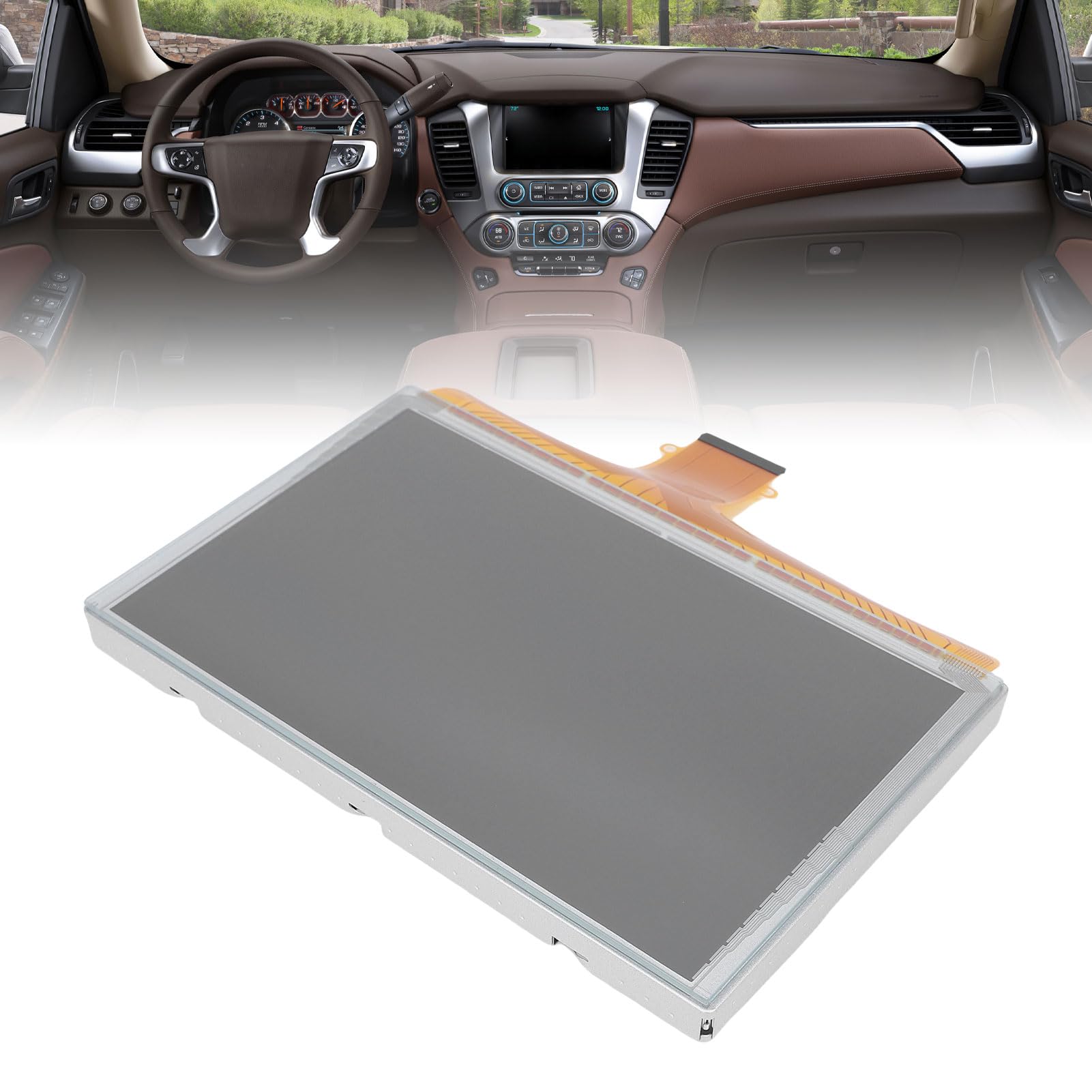 Generic Premium 8 "zamiennik Ekranu Dotykowego LCD dla 2500 3500 HD(ALL) 2014-2019, Responsywny DJ080EA 01K dla Entuzjastów Samochodów