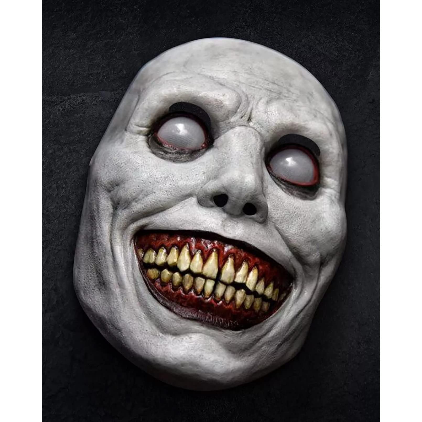 BAJIE Halloweenmasker met tanden, latex masker, latex, verschrikkelijk