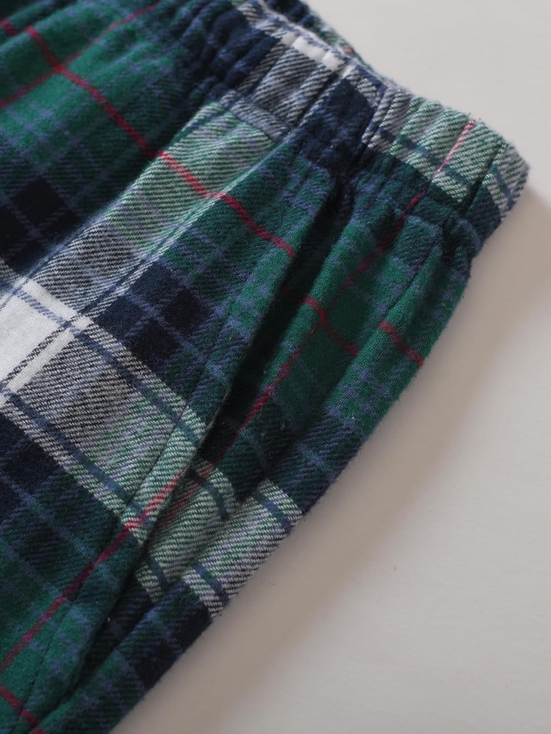 Women's Petite Flannel Button Down Pajama Set Petite Size Cotton Pjs - Image 7