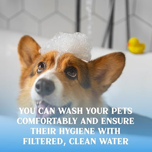 Miniatura 4 de DEMORE Cabezal de ducha filtrado con sistema de filtración multietapa, gris