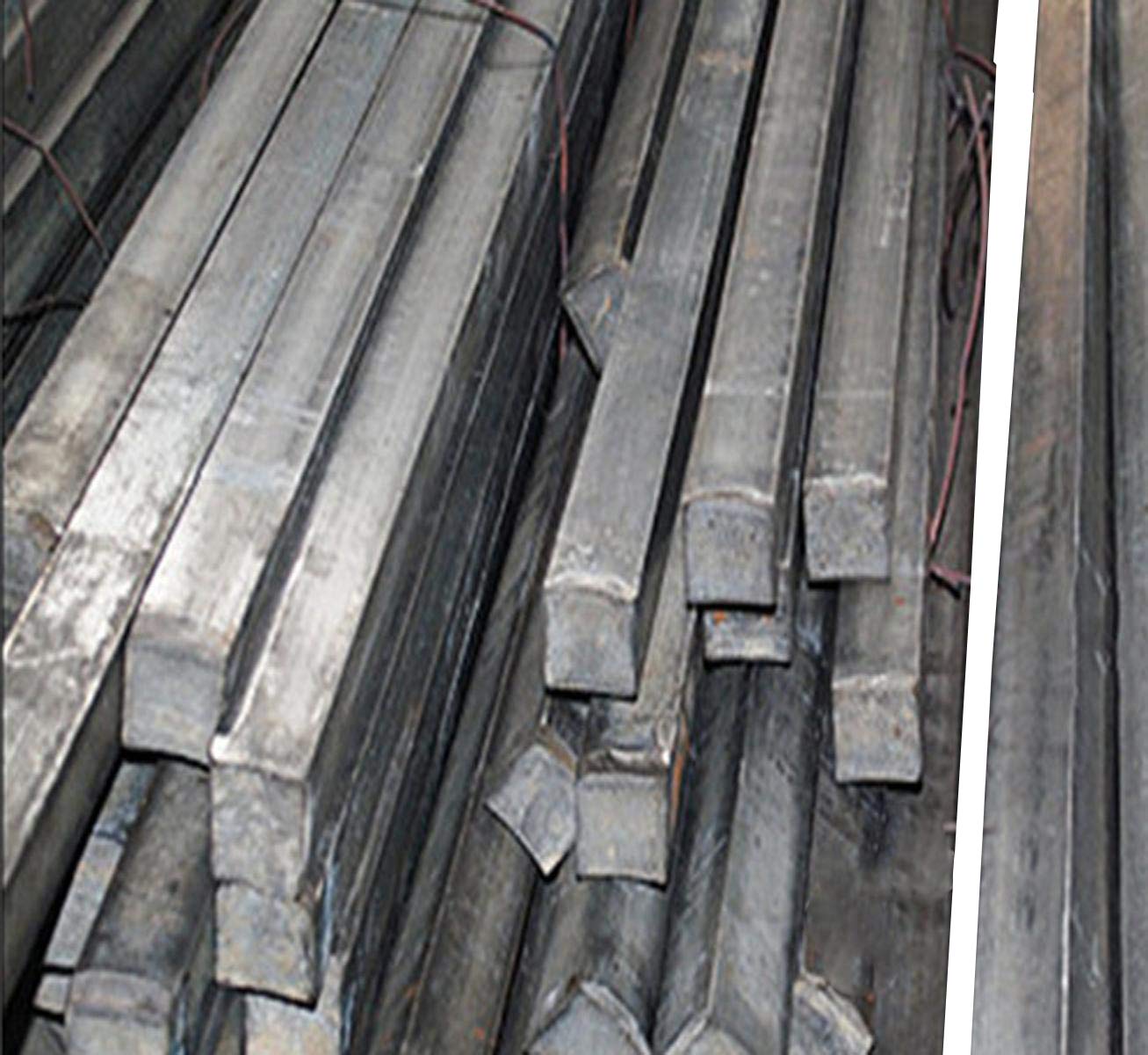 12mm x 12mm x 250mm Titanium Ti Grade 2 Gr.2 GR2 Metal Square Rod