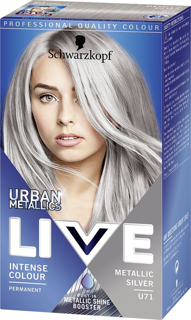 Schwarzkopf Live Intense Colour Hair Dye Permanent Colour Built