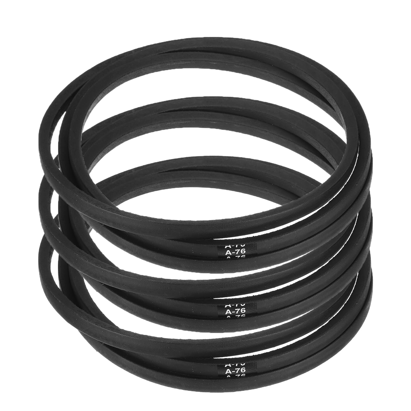 QUARKZMAN 3pcs A76 Ou 4L780 Classic Wrapped Rubber V-Belt, 76"(1930mm) Longueur