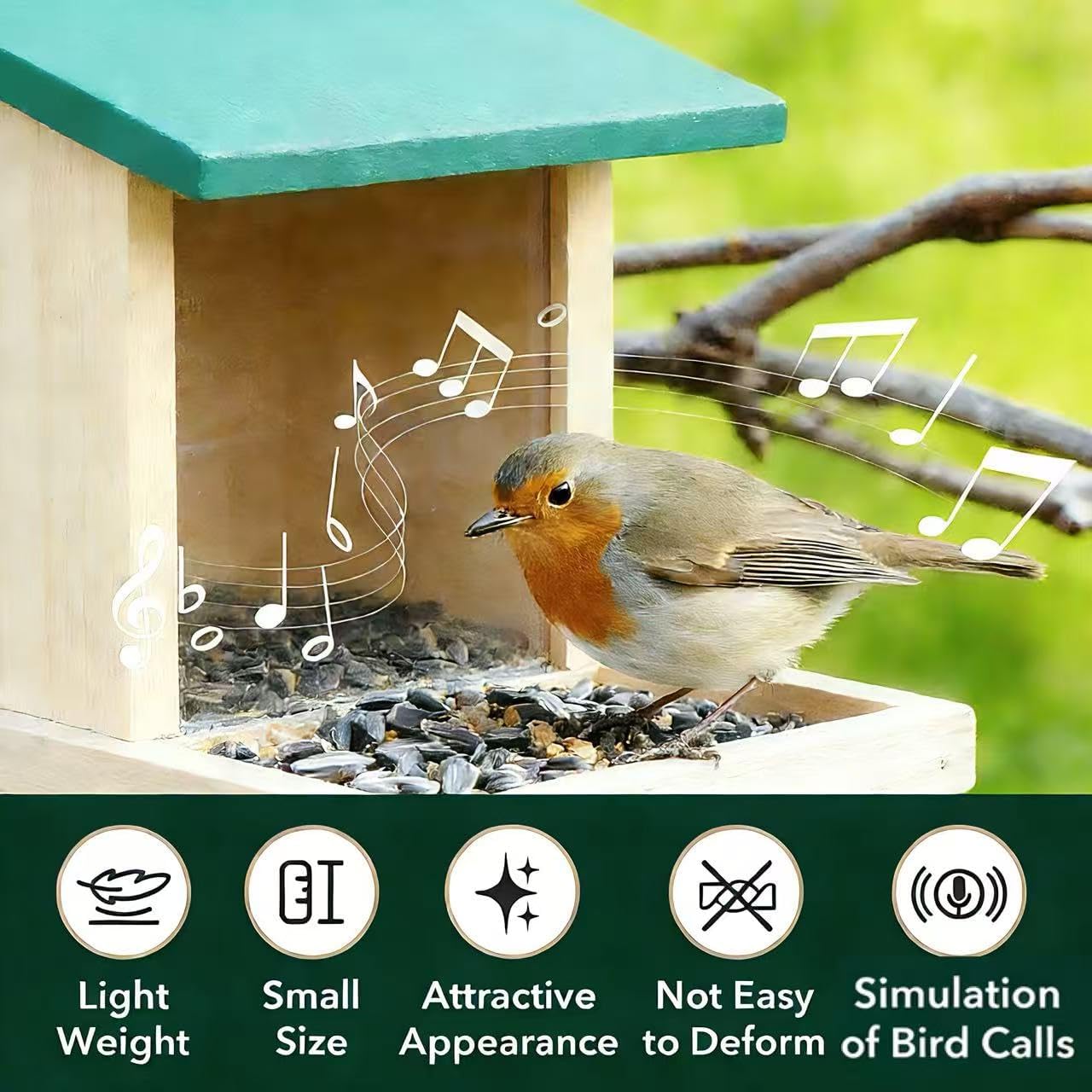 12-Piece Wooden Bird Whistle Set Handcrafted bird whistles- bird watching gifts- For nature enthusiasts, outdoor exploration- and education Includes portable storage pouch | Gifts for bird lovers - Image 5