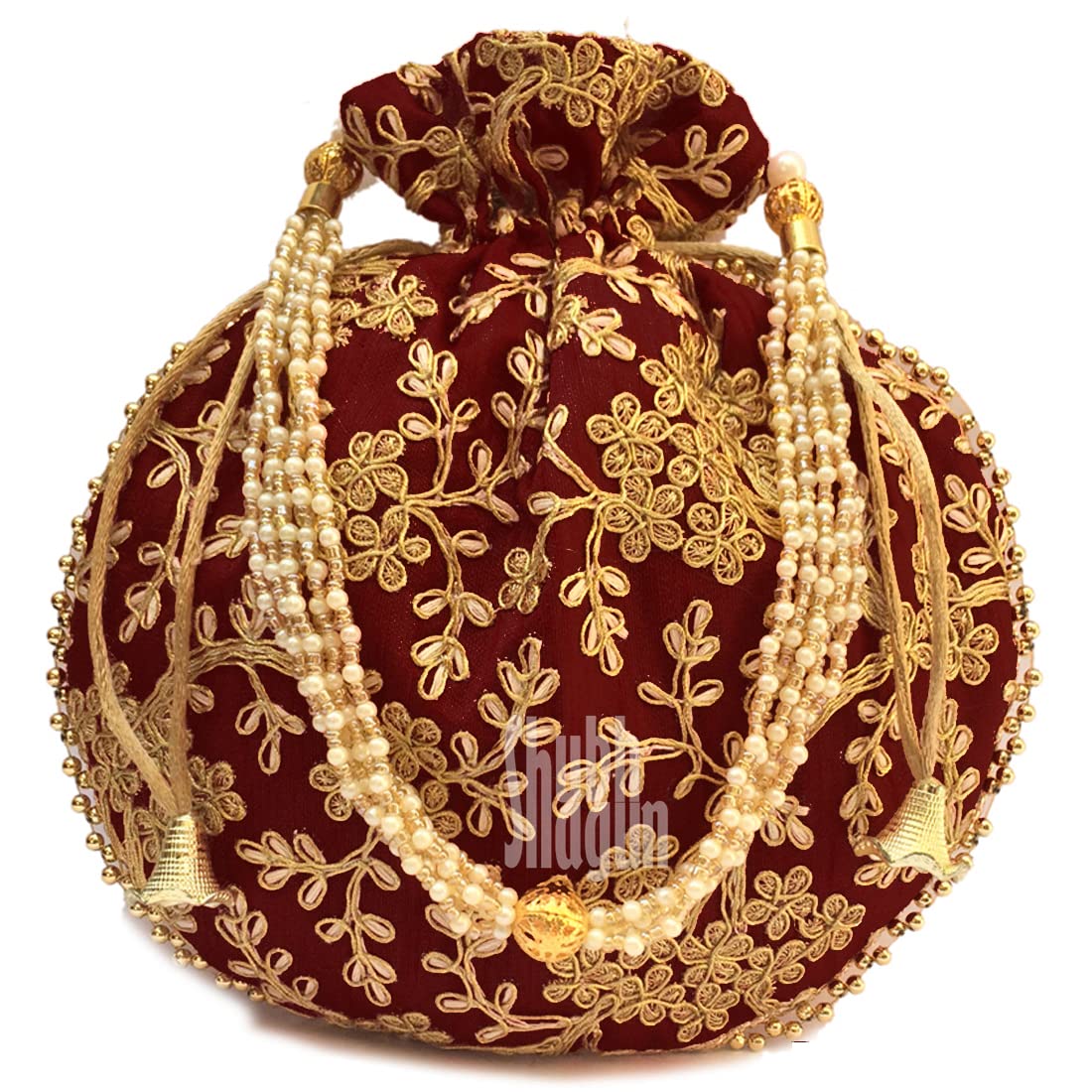 Shubh Shagun Womens Potli (SS-POTLI_P_Maroon) (B07R3CGM9M) Amazon Price History, Amazon Price Tracker
