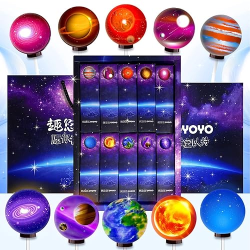 Miniatura 4 de Lollipops Planet Design Classic 10 paletas de regalo, empaquetadas a mano, envueltas individualmente para el día de San Valentín, recuerdo de