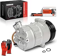 Vista 10 de A-Premium Compresor A/C con embrague compatible con Buick Regal 2.4L 2012, polea de 5 ranuras