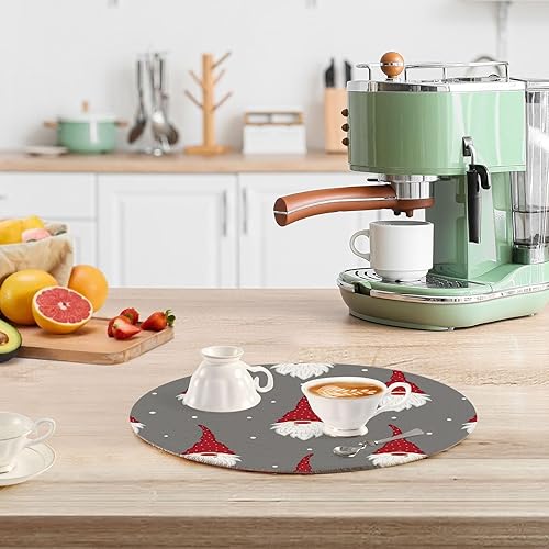 Miniatura 6 de 3 Pcs Pot Holder Trivet Mats for Hot Pots and Pans 15in Cotton Thread Weave Heat Resistant Table Pad for Stove Modern Farmhouse Decor Christmas