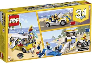 مجموعة بناء صن شاين سيرفر فان 31079، 3 في 1 للأعمار من 8 إلى 12 سنة من ليجو كريتور