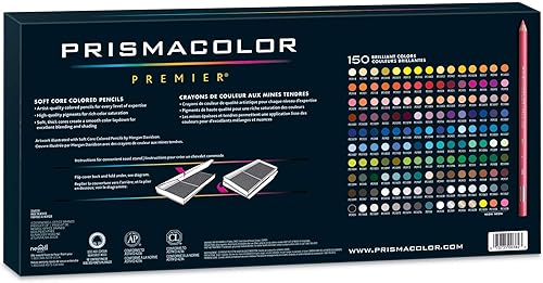 Prismacolor Paquete de 3 150 unidades (450 en total) Premier Juego de lápices de colores de núcleo suave
