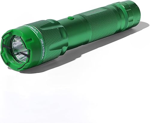 Miniatura 3 de VIPERTEK VTS-T03 Aluminum Series 999000000 pistola paralizante de alta potencia recargable con linterna LED táctica color verde