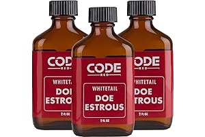 Code Blue Whitetail Doe Estrous Triple Pack: Unparalleled Deer Scent for Hunters
