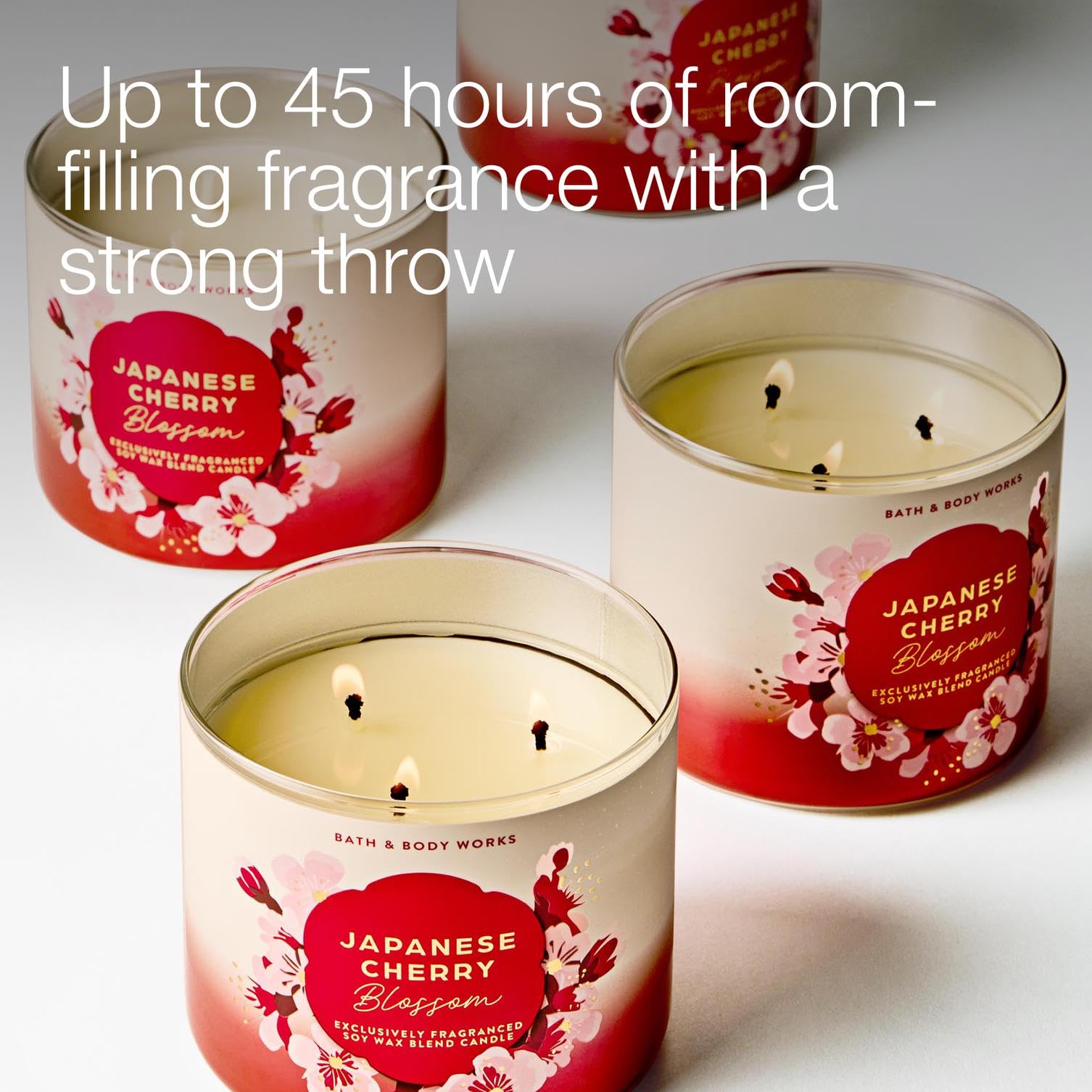 Bath & Body Works 3芯アロマキャンドル 4個セット 【公式通販】