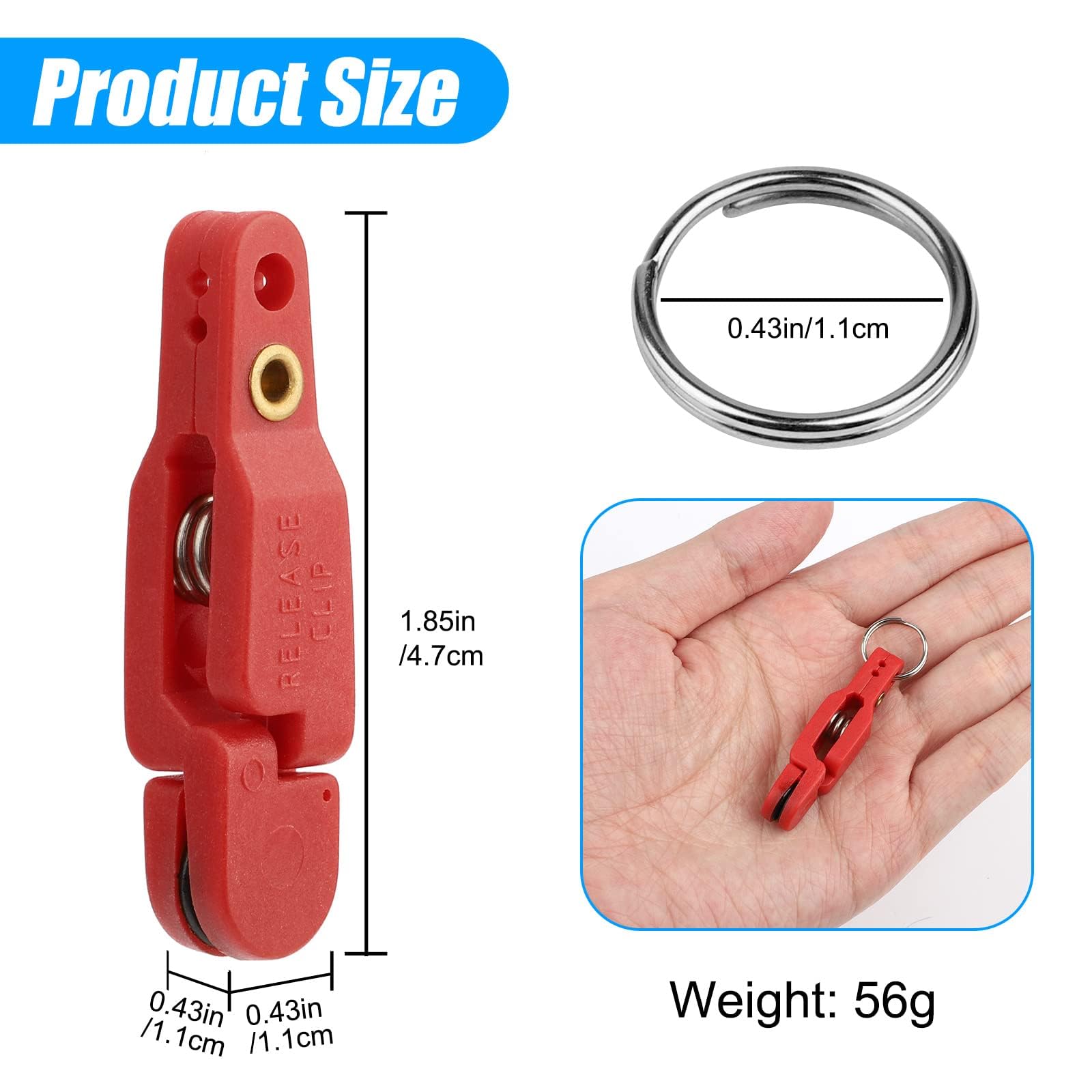 Price/PK)Seachoice Outrigger Clips (2 Per Pack), 88041