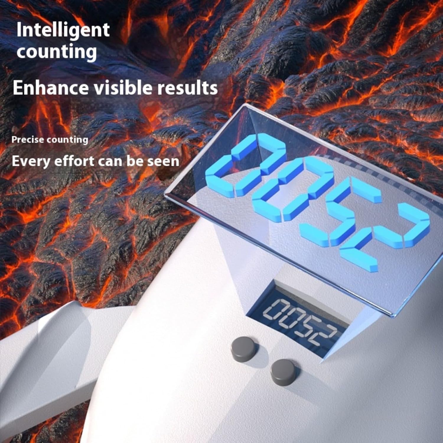 Adjustable Resistance Inner Thigh Exerciser Exercise Machine Pelvic Floor Muscle Trainer with Counter Enduring Adjustable Resistance Inner Exerciser