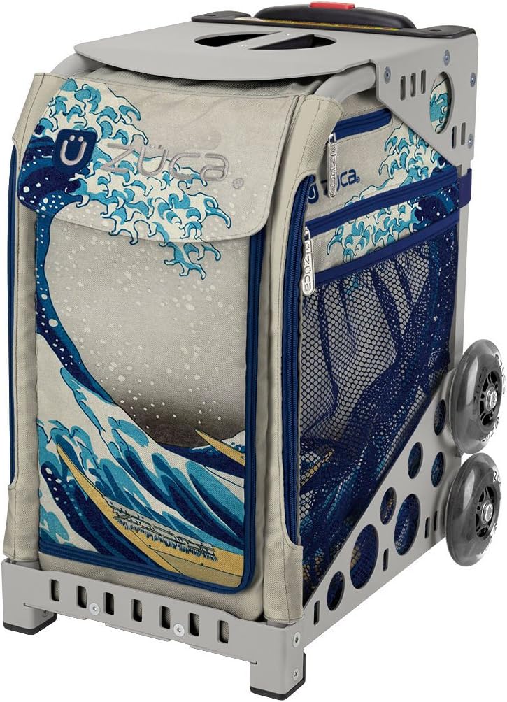 ZUCA Sport Insert Bag Great Wave with Sport Frame (Gray)