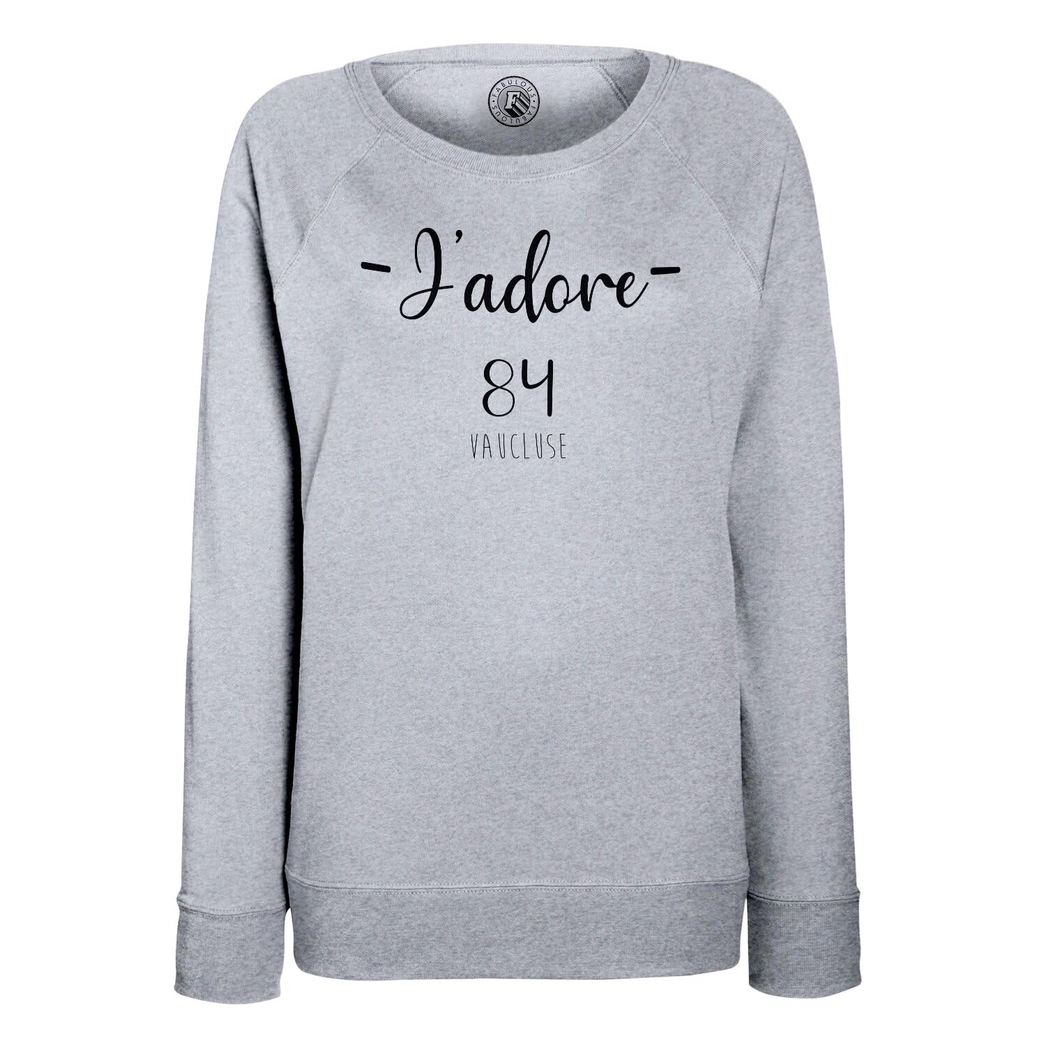Sweatshirt femme J'adore 84 fini les pulls sans forme - 4