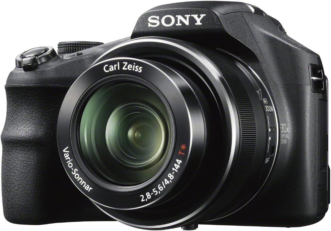 Sony Cyber-shot DSC-HX200V 18.2 MP Exmor R CMOS Digital Camera with 30x Optical Zoom and 3.0-inch LCD (Black) (2012 Model)