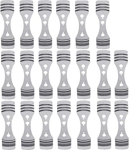 KAHEIGN 20Pcs Metall Kerzendocht Kerzenkernhalter aus…