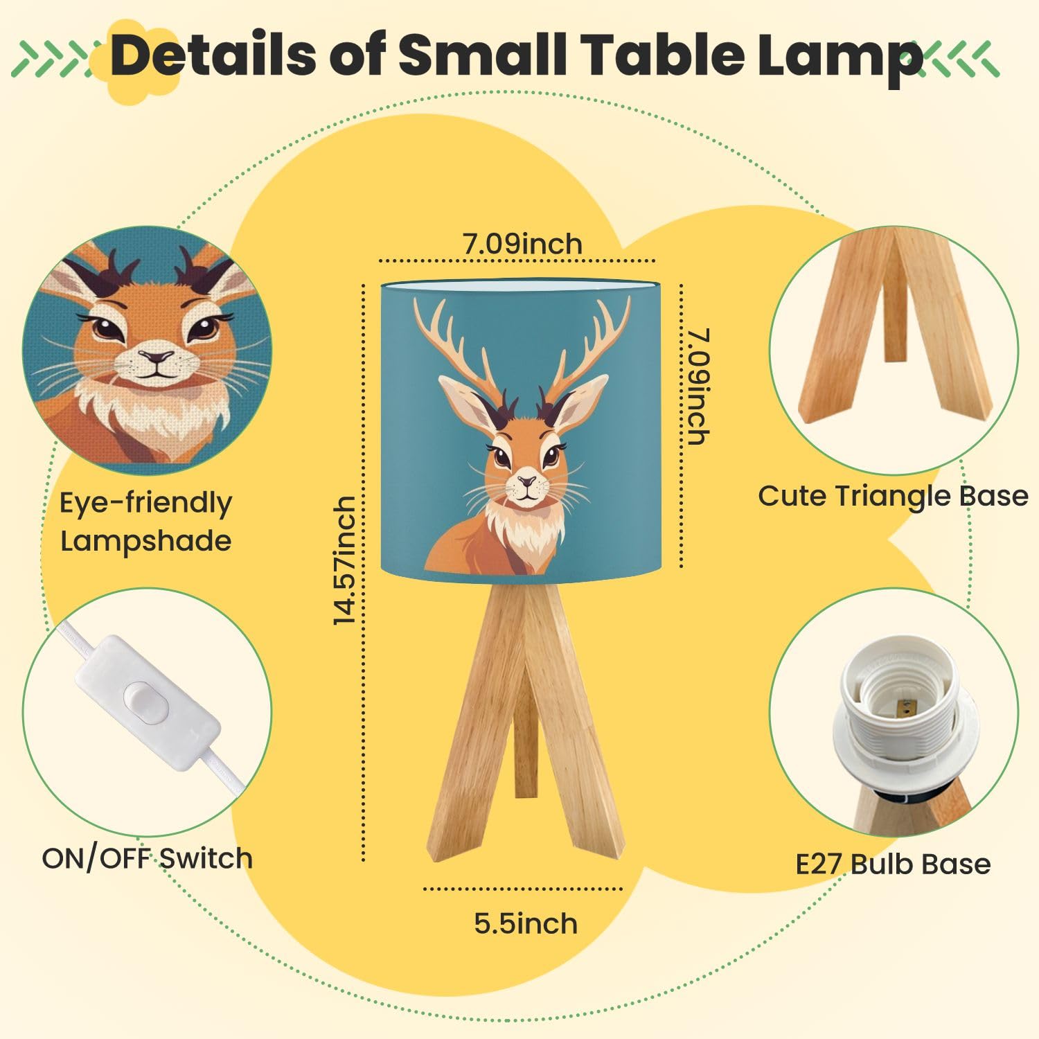 JolyWell Baby Night Light for Nursery, Soft Silicone Tap Control Night Lamp with 8 Color Changing, Stepless Dimming, Rechargeable Portable Night Light for Kids, 1H-Timer, Warm Light for Breastfeeding