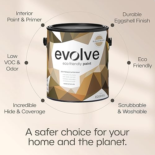 Miniatura 180 de EVOLVE Pintura e imprimación: Respetuoso con el medio ambiente, bajo brillo con cobertura de una capa para superficies interiores y exteriores Verde