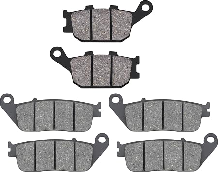 Road Passion Front and Rear Brake Pads for Honda Cbf600 CBF 600 2004 2005 2006 2007 2008 2009 2010 2011