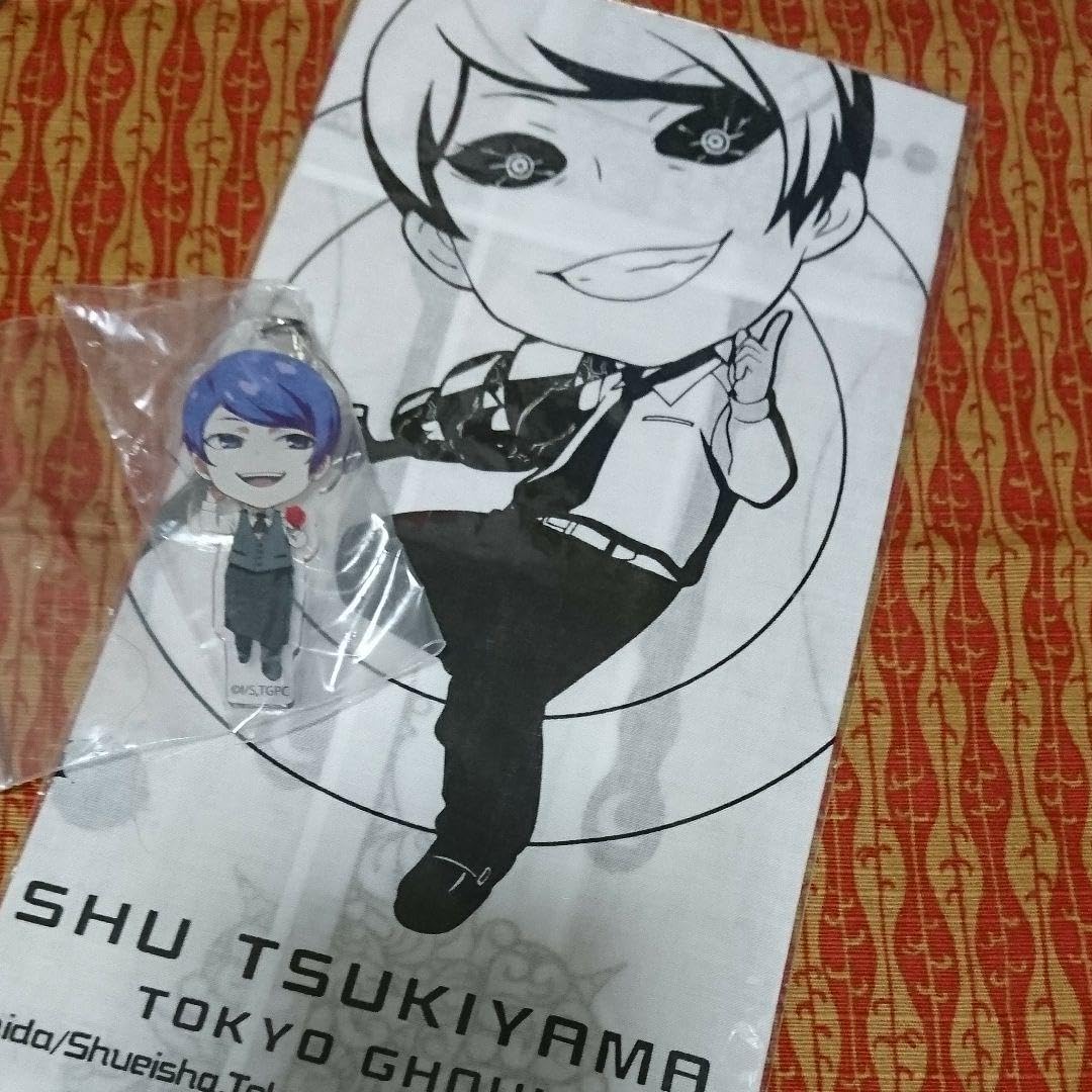 Amazon.co.jp: 東京喰種 月山習 アクキー ハンカチ アニカフェ