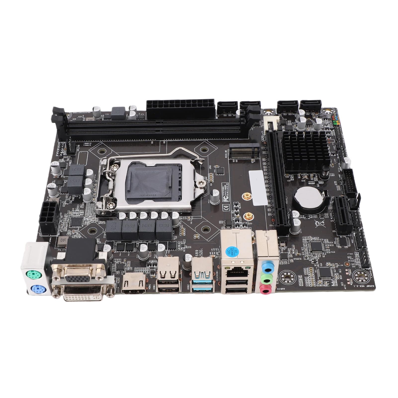Scheda Madre H310 LGA 1151 Prestazioni Affidabili per Lavori di Gioco ATX DDR4