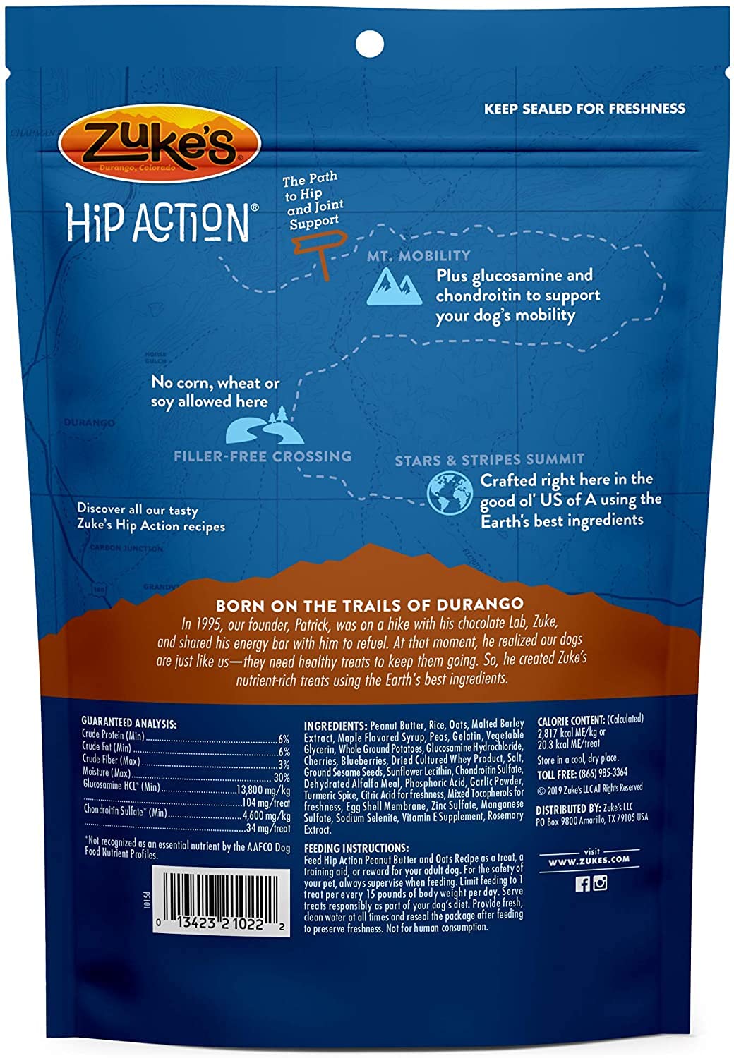 Zukes Hip Action Natural Hundeleckerlis, 0,5 kg
