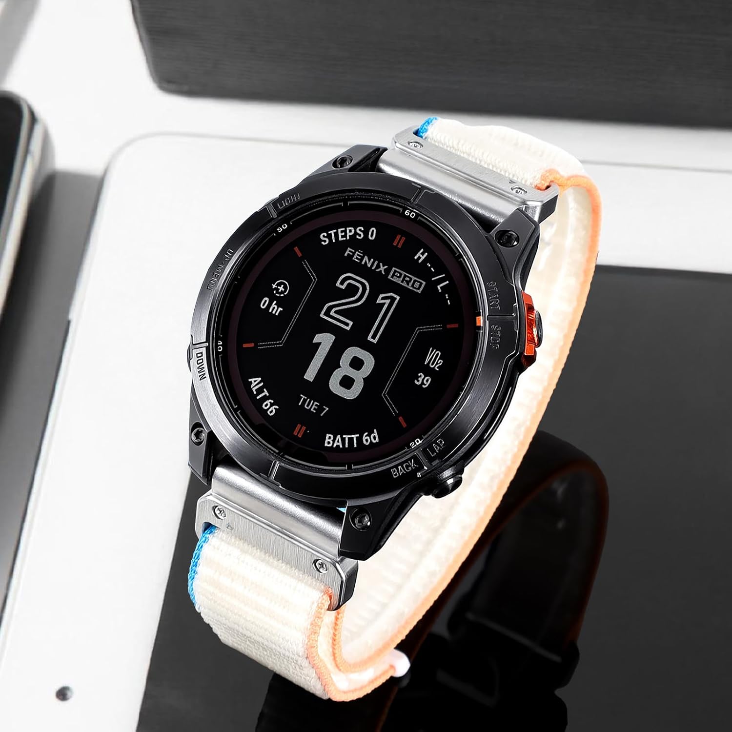 Quickfit 20mm Watch Band for Garmin Fenix 8 43mm/Fenix 6s/5s, Epix 42mm image 2